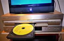 【極上品】PIONEER パイオニア DVL-909 整備動作品　LD/DVD/CDプレーヤー レーザーディスクプレーヤー 代替リモコン付き ※管AL63211_画像6