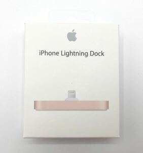 新品 未開封品 Apple iPhone Lightning Dock ローズゴールド Rose Gold ML8L2AM/A 充電 ドック 純正アクセサリー 未使用品 送料無料