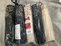 05-01-003 ◎AJ【小】 未使用品 傘 日傘 雨傘 雨具 1級遮光 晴雨兼用 折りたたみ傘 5点セット レディース 女性用 日よけ対策_画像1