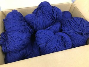 05-30-820 *AK[ small ] unused goods avuliruAVRIL waffle blue color series set sale thread knitting wool hand made supplies hand made knitting approximately 2 kilo 
