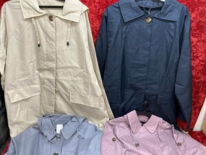 05-01-304 ◎AJ 雨具 レインコート カッパ レインウエア レディース M～Lなど　4点セット まとめ売り　未使用品