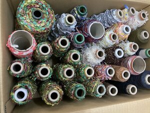 05-14-730 *AK hand made handcraft raw materials thread knitting wool AVRIL discount .. thread avuliru is .. thing set sale knitting unused goods 