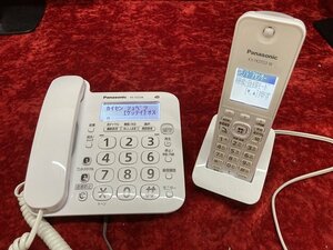 05-15-715 ◎AO 家電 電話機 親機 子機 Panasonic VE-GZ228 100V電源　中古品