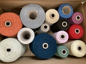 05-29-108 *AK hand made handcraft raw materials thread knitting wool AVRIL discount .. thread avuliru is .. thing set sale knitting unused goods 