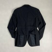 【美品】TAKEO KIKUCHI タケオキクチ セットアップ スーツ 2B ストライプ 黒 メンズ 日本製_画像3