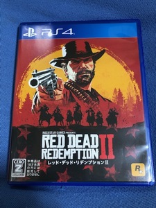 [ beautiful goods ] red dead litempshonⅡ 2 RED DEAD REDEMPTION 2 PS4 soft game soft 