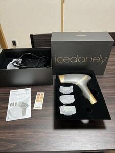 ■【未使用検品開封のみ】Notime SKB-2108 icedandy アイスダンディ 家庭用 光美容器 脱毛器 男性向け 照射 ノータイム メンズ脱毛器