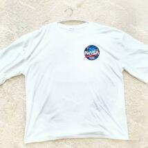 ◆【大人気】メンズ　NASATシャツ　白　6XL　オーバーサイズ　バックプリント ストリート　B系　_画像5