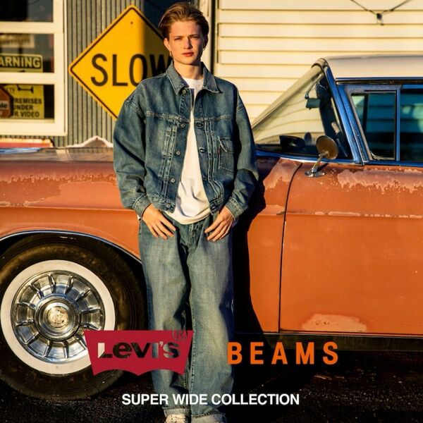 Levi’s(R) × BEAMS Super Wide Jean 30/32
