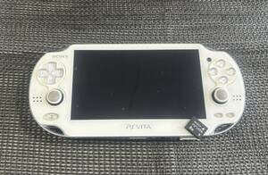 SONY playstation PS Vita 本体のみ ホワイト PCH-1000 【ジャンク】