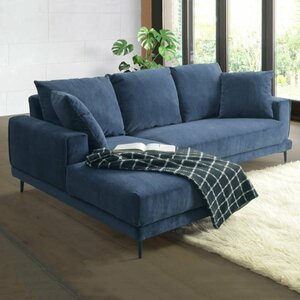  couch sofa 3 seater . right couch left couch width 210 iron attaching 2 point set stylish compact floor sofa - wooden gray blue 