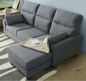  комбинация свободный 3 местный . диван диван-кушетка ткань 3 местный . диван модный Северная Европа способ современный диван подставка для ног 4 цвет соответствует 