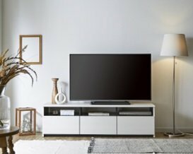 国産品　テレビ台 大型 リノア 幅150cm ホワイト ダークブラウン ウォールナットブラウン 　テレビラック テレビボード 薄型テレビ ビデオ