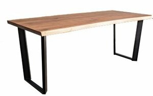 食卓テーブル 150×85センチ ウォールナット　オーク　２色対応　スクエア脚タイプ　木目　 おしゃれ 北欧 シンプル ダイニングテーブル　