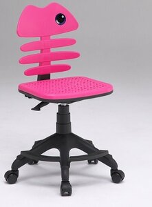 人気商品　ゲーミングチェアー オフィスチェアー ボーンチェアー 魚　ゲーム　チェアー　椅子　骨盤矯正　姿勢がいい　学習椅子　ピンク色