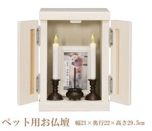  special price goods domestic production for pets family Buddhist altar memorial box width 21. compact 4 color equipped cat dog ... tropical fish parakeet insect lizard reptiles both . kind morumoto