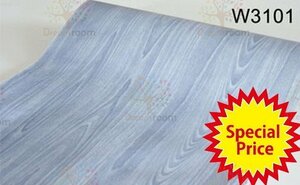 木目調 白木 グレー w3101 壁紙シール アンティーク 木目 リメイクシート 板 柄 ウォールステッカー 防水 45cm×10m はがせるタイプ