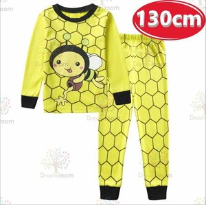 KIDS print design room wear - top and bottom 2 point SET long sleeve [130cm ] child Kids pyjamas setup man girl K-260-055