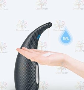 自動 ソープ ディスペンサー 300ml 【12ピンチェック柄ブラック】 オート タッチレス 非接触 手洗い石鹸 食器用洗剤 洗濯洗剤 多用途