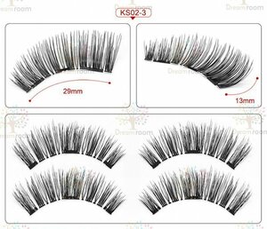  Oncoming generation eyelashes extensions magnetism eyelashes magnet natural eyelashes adhesive un- necessary repeated use possibility [D-130-04]