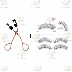  Oncoming generation eyelashes extensions magnetism eyelashes magnet natural eyelashes adhesive un- necessary repeated use possibility [D-131-40]