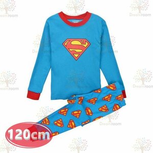 KIDS print design room wear - top and bottom 2 point SET long sleeve [120cm ] child Kids pyjamas setup man girl K-260-035