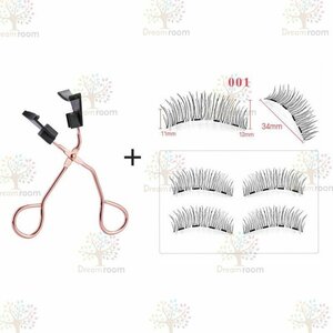  Oncoming generation eyelashes extensions magnetism eyelashes magnet natural eyelashes adhesive un- necessary repeated use possibility [D-131-27]