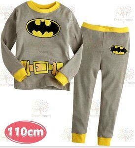 KIDS print design room wear - top and bottom 2 point SET long sleeve [110cm ] child Kids pyjamas setup man girl K-260-003