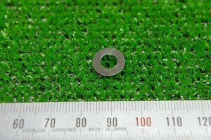 【MWB-0026】　スペーサー　内径φ6mm　外径φ12mm　厚さ0.1mm　2枚