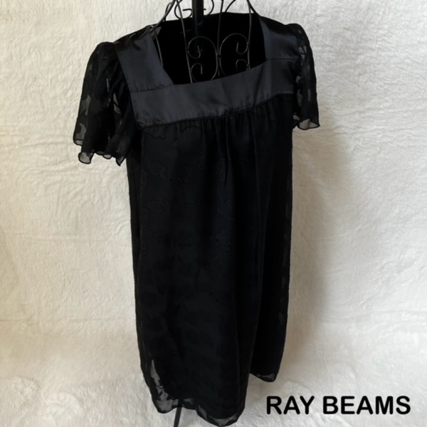 RAY BEAMS ブラック チュニックワンピース