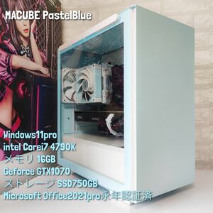 DC PastelBLUE/Core i7 4790k/16GB/GTX070
