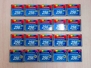 ZZ# 15245# guarantee have Transcend[ CompactFlash 256MB ](20 pieces set ) tiger nsendo receipt issue possibility 