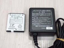 Ω PA 629 保証有 19年製 Saxa サクサ PLATIA/Croscore PHS電話機 301JR AJ バイブ不良 電池付 初期化済・祝10000！取引突破！_画像9