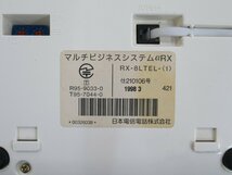 Ω YJ 141 保証有 NTT RX-8LTEL-(1) 標準電話機 動作はOK 画面映らず格安出品 4台セット・祝10000!取引突破!!_画像5