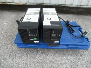 Ω保証有 UPS 7962) BN75T 2台 OMRON オムロン 無停電電源装置 領収書発行可能 ・祝10000取引!！[メモリ3以上、バッテリー寿命３以上]