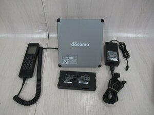 ^a16099* guarantee have docomo DoCoMo wide Star II satellite possible . terminal 01 hand set / adapter / satellite battery pack extra attaching 