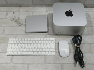 ^04316 Ω новый TTPC 1589m гарантия иметь Apple A2615 Mac Studio 2022 / Apple M1 Max / 32GB / SSD:1TB / клавиатура + мышь +USB Drive есть 