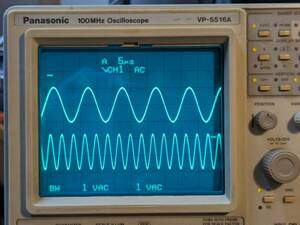 Panasonic ＜VP-5516A＞ 100MHz oscilloscope オシロスコープ