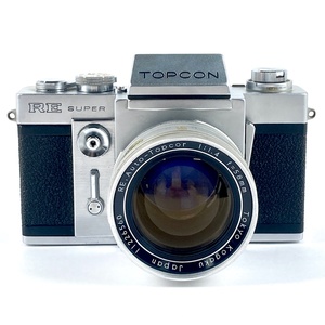 トプコン TOPCON RE SUPER ＋ RE.Auto-Topcor 58mm F1.4 フィルム マニュアルフォーカス 一眼レフカメラ 【中古】