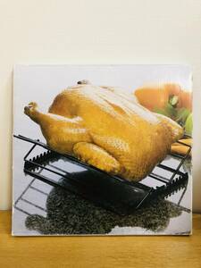 ◆チキンロースターラック・Turkey Meat Roasting Rack◆チキンローストラック（バーベキュー BBQ イベント パーティ）◆未使用品◆