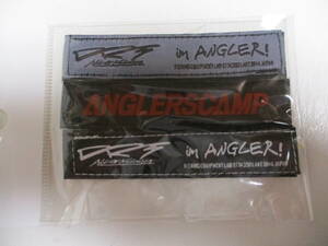 DRT　ワッペンセット　３枚　アーテックス　アングラーズキャンプ　ARTEX　　ANGLERSCAMP　　 　新品