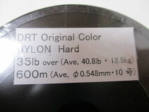 DRT 　　NYLON 　Hard　 　 35ｌｂ　600ｍ　ナイロン　ハード　ライン　グリーン　 GREEN　 新品　ゴースト　フレンジー　タイニー　ナイン_画像2