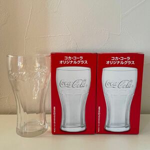 コカコーラ　オリジナルグラス　コップ　ロゴ　レア商品　ヴィンテージ　レトロ