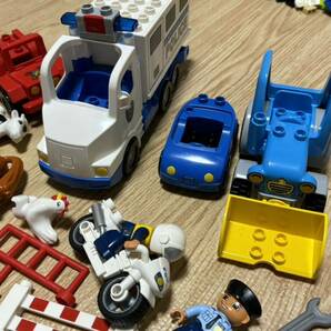 ☆LEGO レゴ☆デュプロ レゴブロック☆車 警察 動物色々セット☆送料込み！！ 基本ブロック トラクター トラックの画像8