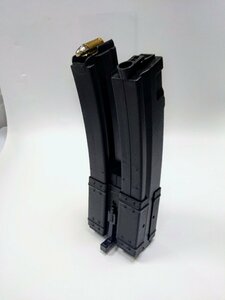 【CYMA製】 東京マルイ 電動ガン MP5シリーズ対応 560連 デュアルマガジン 多弾マガジン [C37] | スペアマガジン ゼンマイ