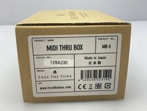 Free The Tone MB-5 MIDI THRU BOX ※まとめて取引・同梱不可 [FS2956b]_画像7