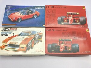 フジミ 1/20 フェラーリ 641/2 1990年 フランスグランプリ ヘルメットトロフィー付き 他 まとめて ※まとめて取引・同梱不可 [50-2036]