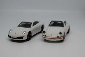 "廃盤トミカ"2台セット No.12 プレミアム ポルシェ 911カレラ RS 2.7 No.117 ポルシェ 911 カレラ 