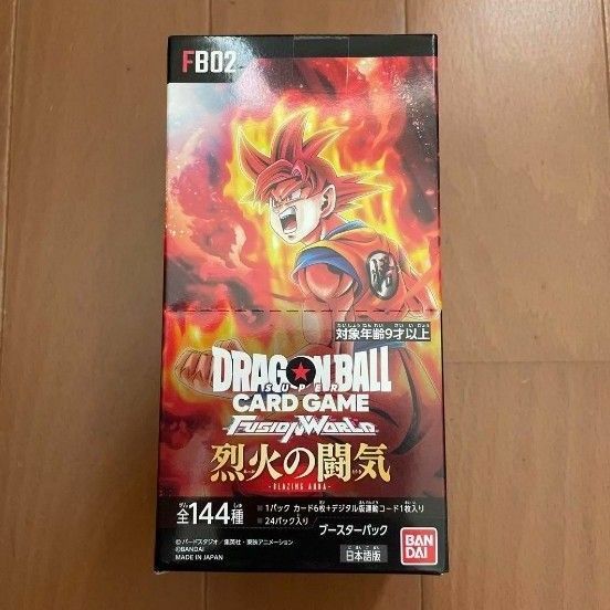 ドラゴンボール　フュージョンワールド　　烈火の闘気 1BOX分(24パック)