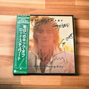 The Rod Stewart Groupロッド・スチュワート・グループ Rod Stewartロッド・スチュワート Gar... 直筆サイン入り LP レコード 送料無料